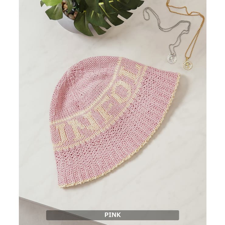 ロゴ編み クロシェ 帽子 | ONE 4 PREMIUM | 詳細画像11 