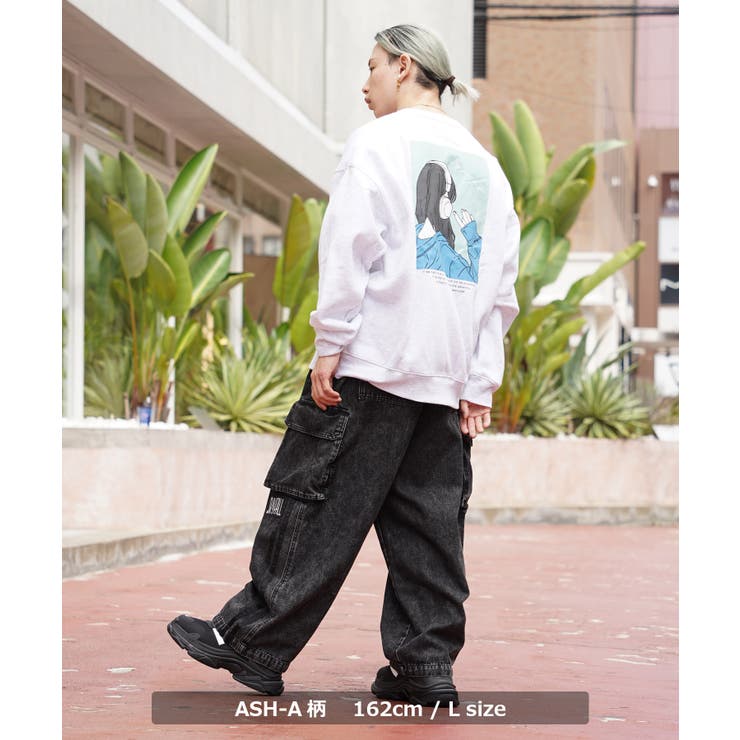 ◆イラスト 裏起毛 スウェットシャツ◆ | ONE 4 PREMIUM | 詳細画像8 