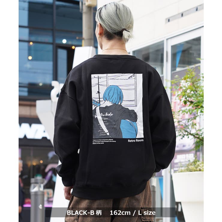 ◆イラスト 裏起毛 スウェットシャツ◆ | ONE 4 PREMIUM | 詳細画像17 