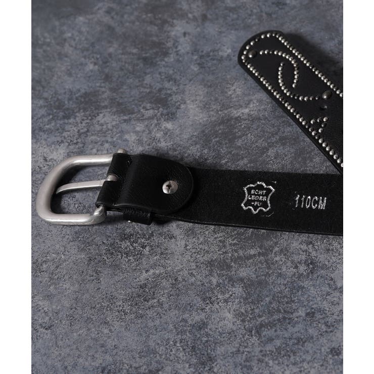 スタッズ ベルト メンズ[品番：OCGW0004397]｜ONE 4 PREMIUM（ワン