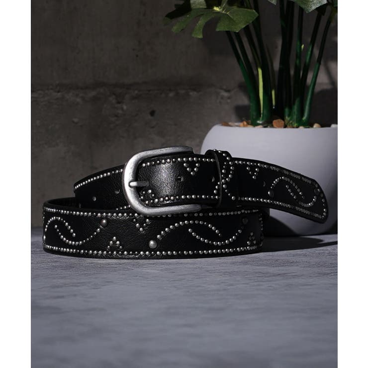 スタッズ ベルト メンズ[品番：OCGW0004397]｜ONE 4 PREMIUM（ワン