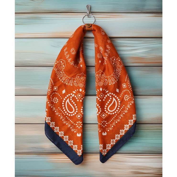ORANGE | バンダナ キーホルダー メンズ | ONE 4 PREMIUM