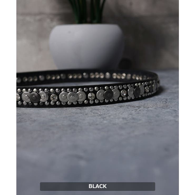 スタッズ ベルト メンズ | ONE 4 PREMIUM | 詳細画像6 