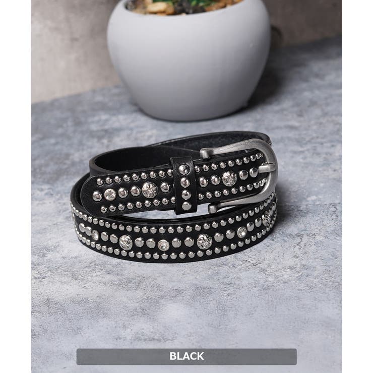 スタッズ ベルト ユニセックス | ONE 4 PREMIUM | 詳細画像6 