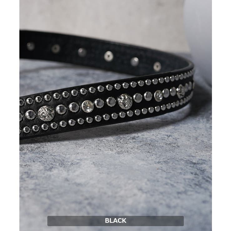 スタッズ ベルト ユニセックス | ONE 4 PREMIUM | 詳細画像8 