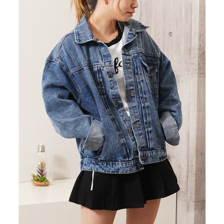 BLUE | デニムジャケット メンズ gジャン | ONE 4 PREMIUM