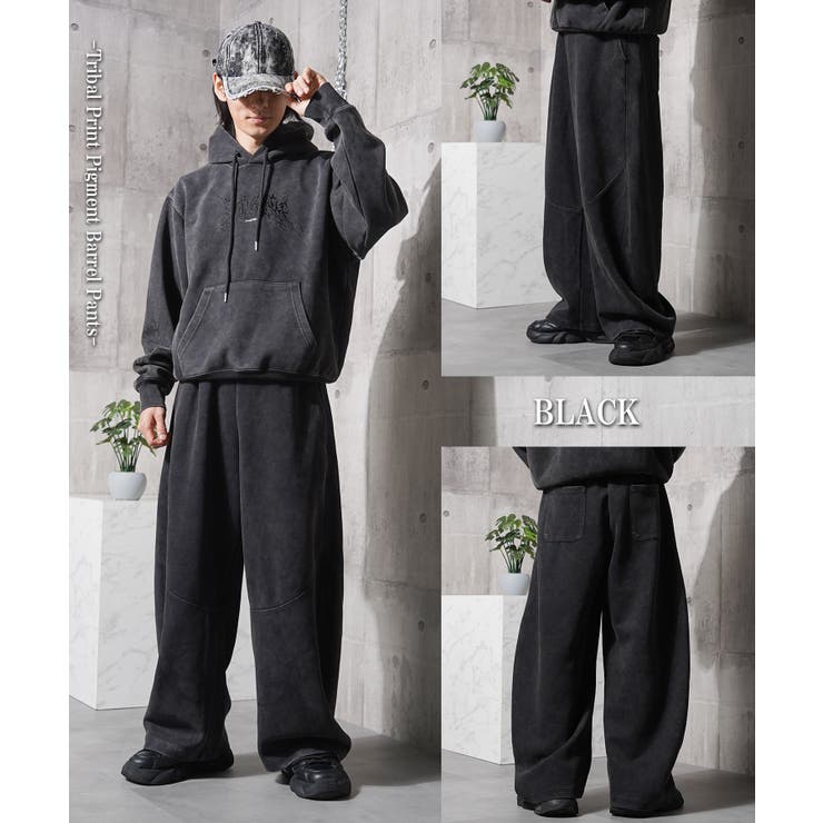 トライバル柄 ピグメント バレルレッグ | ONE 4 PREMIUM | 詳細画像10 