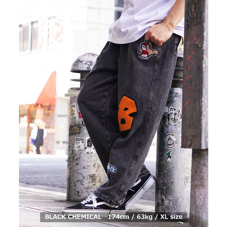 デニムパンツ メンズ ワイド[品番：OCGW0003153]｜ONE 4 PREMIUM