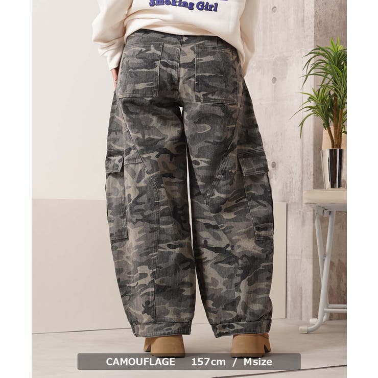 迷彩 カーゴパンツ メンズ | ONE 4 PREMIUM | 詳細画像7 