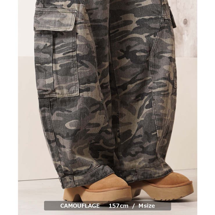 迷彩 カーゴパンツ メンズ | ONE 4 PREMIUM | 詳細画像10 