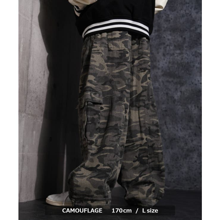 迷彩 カーゴパンツ メンズ | ONE 4 PREMIUM | 詳細画像12 