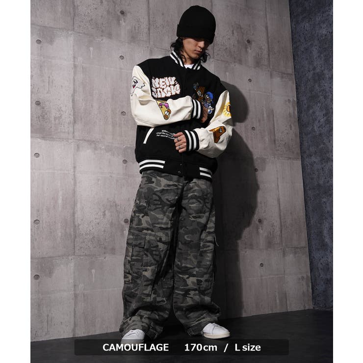 迷彩 カーゴパンツ メンズ | ONE 4 PREMIUM | 詳細画像14 