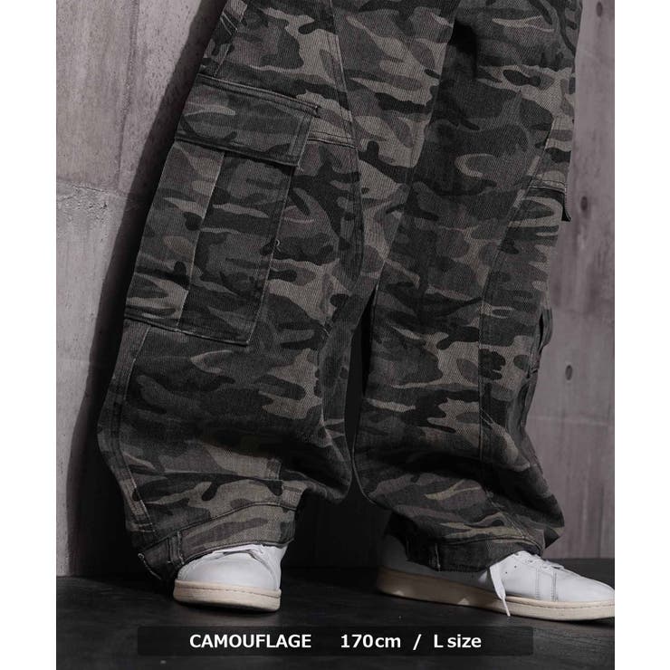 迷彩 カーゴパンツ メンズ | ONE 4 PREMIUM | 詳細画像16 