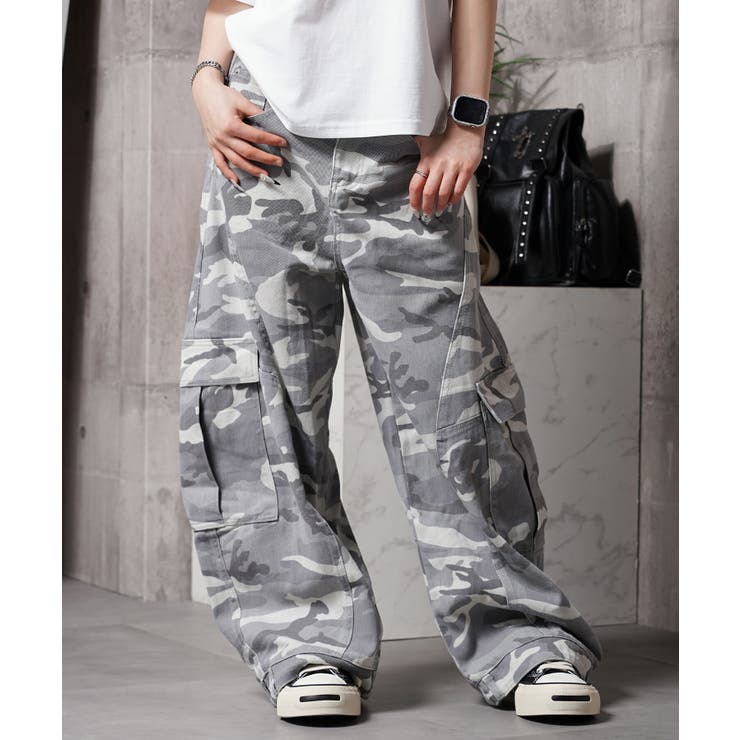 GRAY | カモフラ パンツ 迷彩 | ONE 4 PREMIUM