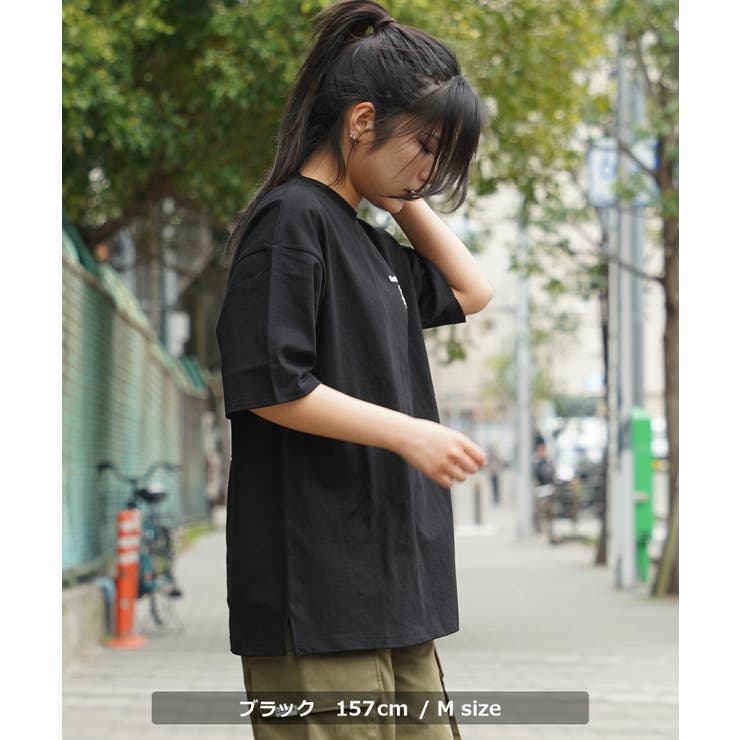 ◇アウトライン ハートロゴ Tシャツ◇オーバーサイズ[品番：OCGW0003635]｜ONE 4 PREMIUM（ワンフォープレミアム  ）のレディースファッション通販｜SHOPLIST（ショップリスト）