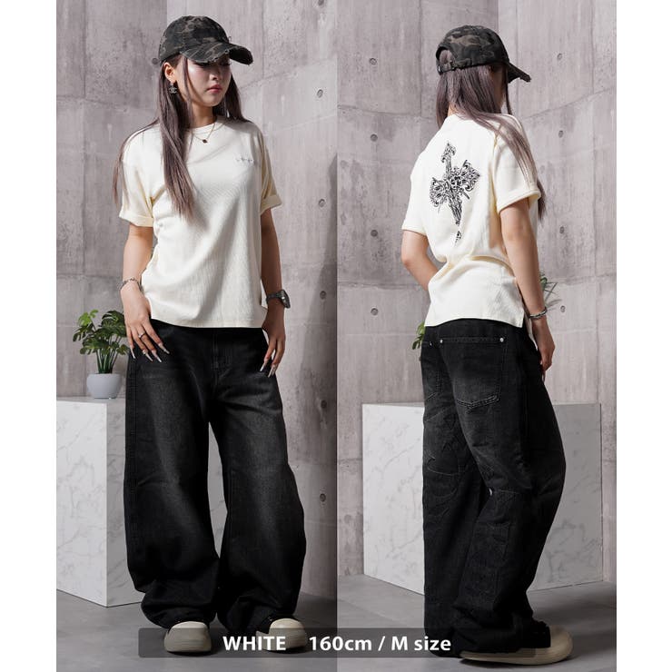 バッククロス ピグメント Tシャツ | ONE 4 PREMIUM | 詳細画像9 