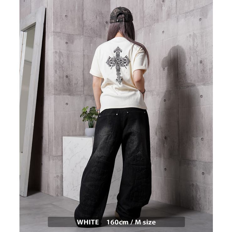 バッククロス ピグメント Tシャツ | ONE 4 PREMIUM | 詳細画像10 