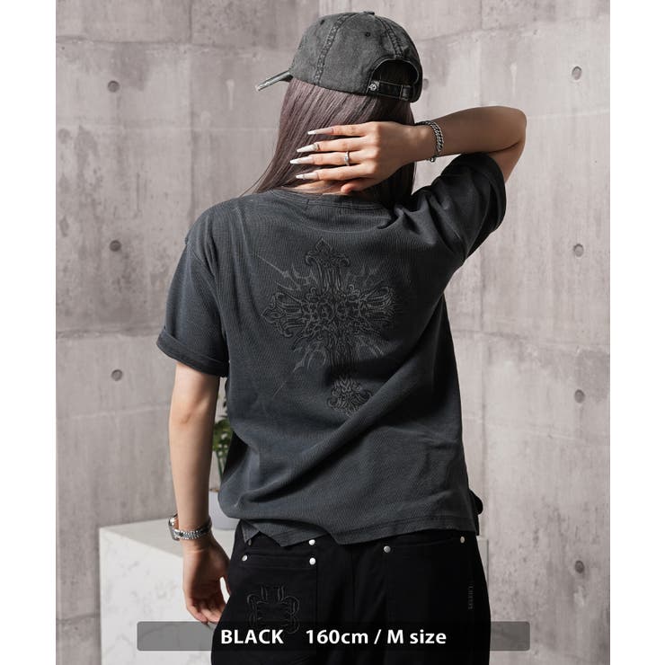 バッククロス ピグメント Tシャツ | ONE 4 PREMIUM | 詳細画像13 