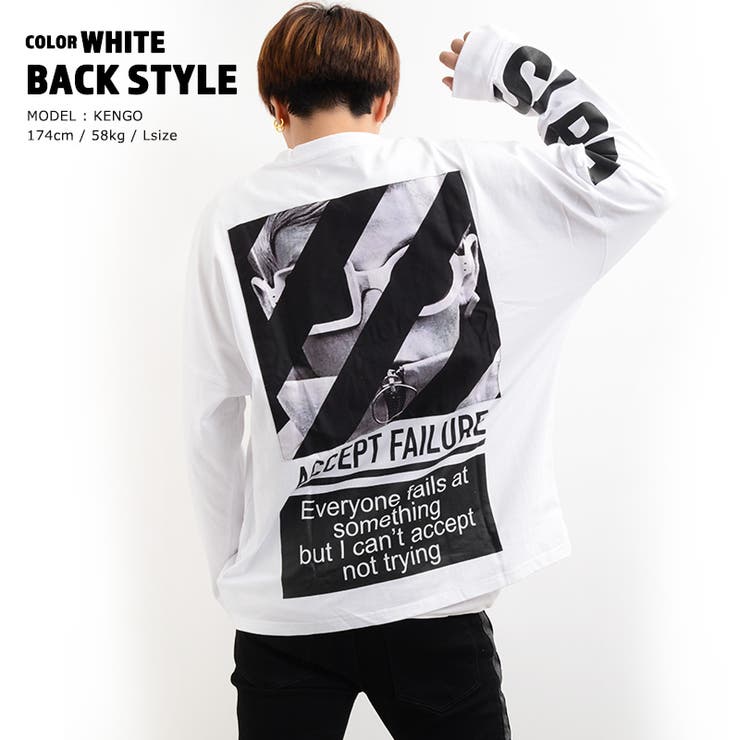 韓国限定 everyone long sleeve tee shirt 背中ロゴ