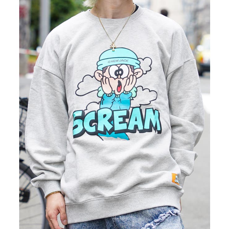 GRAY | オーバーサイズ スウェット レディース | ONE 4 PREMIUM
