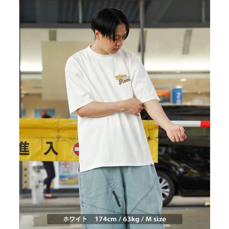 ◇スプレーロゴ Tシャツ◇ オーバーサイズ[品番：OCGW0003634