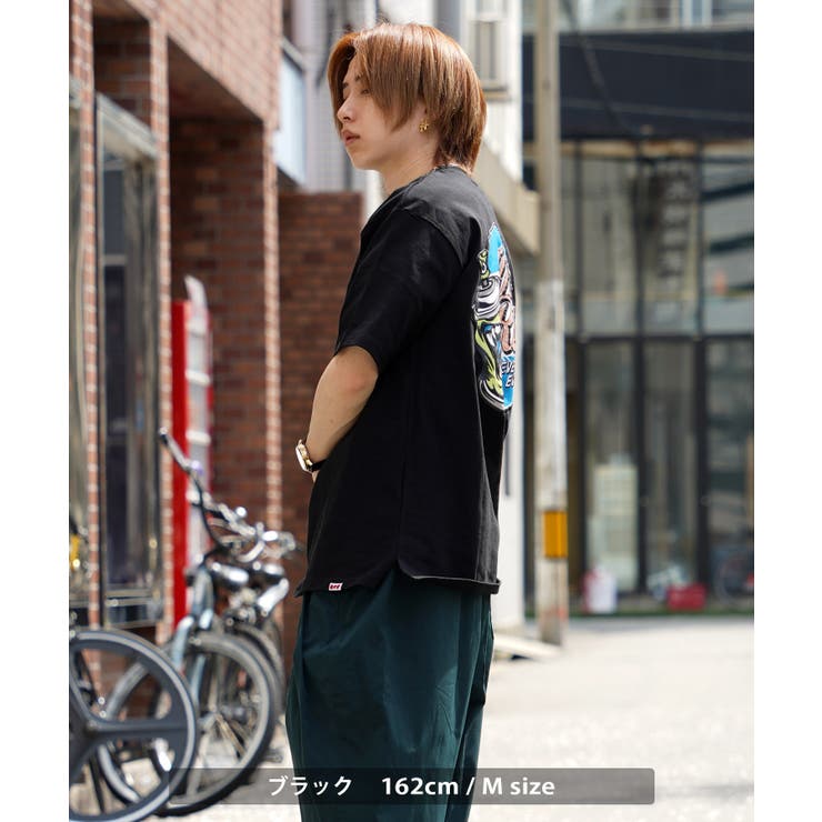 ◇スプレーロゴ Tシャツ◇ オーバーサイズ[品番：OCGW0003634
