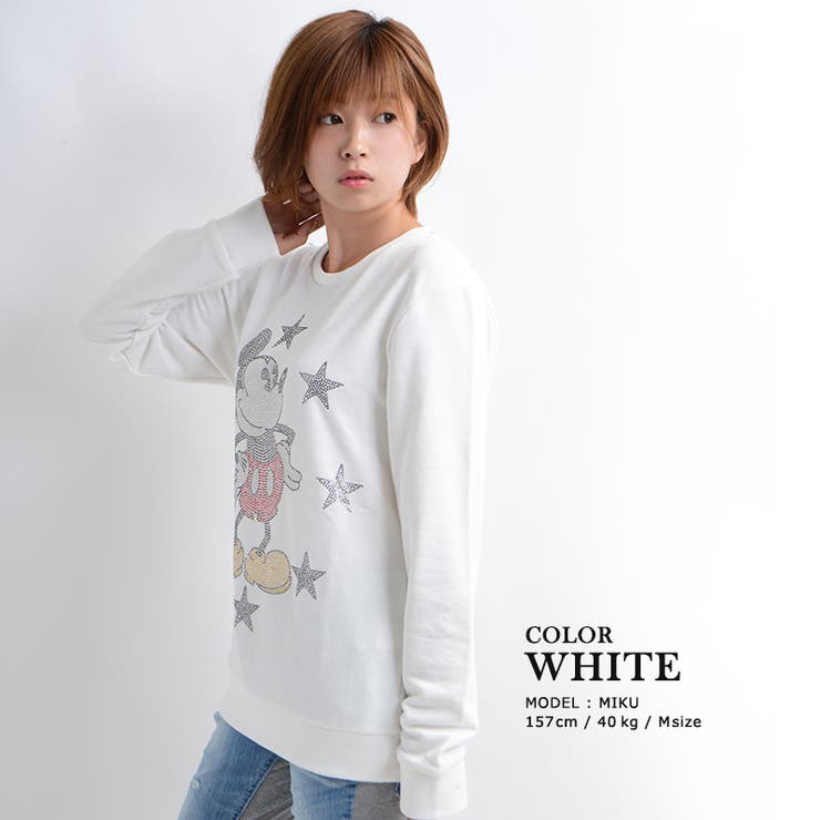 ミッキー トレーナー カップル[品番：OCGW0001128]｜ONE 4