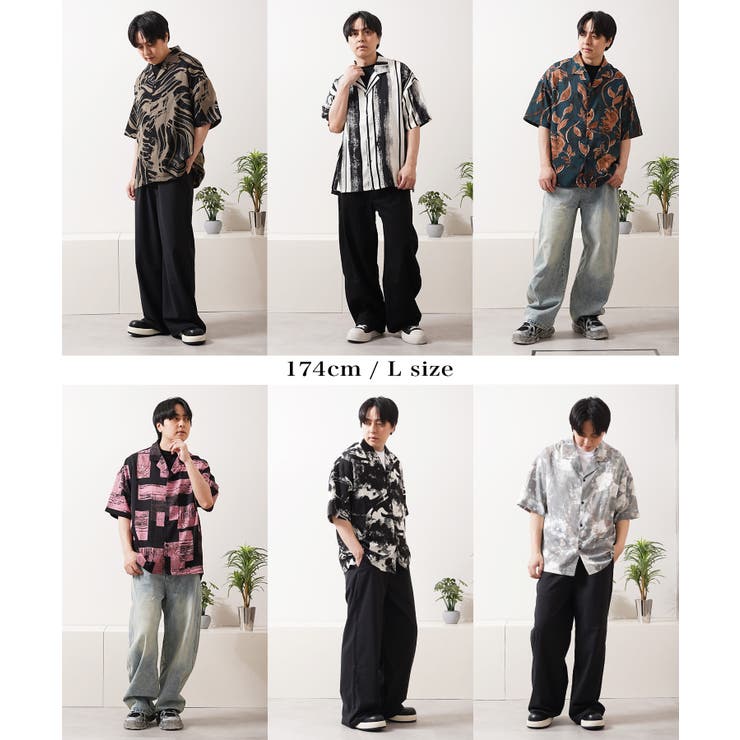 総柄 シャツ メンズ | ONE 4 PREMIUM | 詳細画像16 