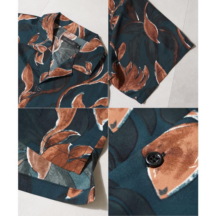 総柄 シャツ メンズ | ONE 4 PREMIUM | 詳細画像17 