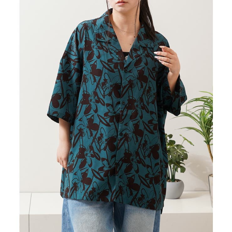 D | 総柄 シャツ メンズ | ONE 4 PREMIUM