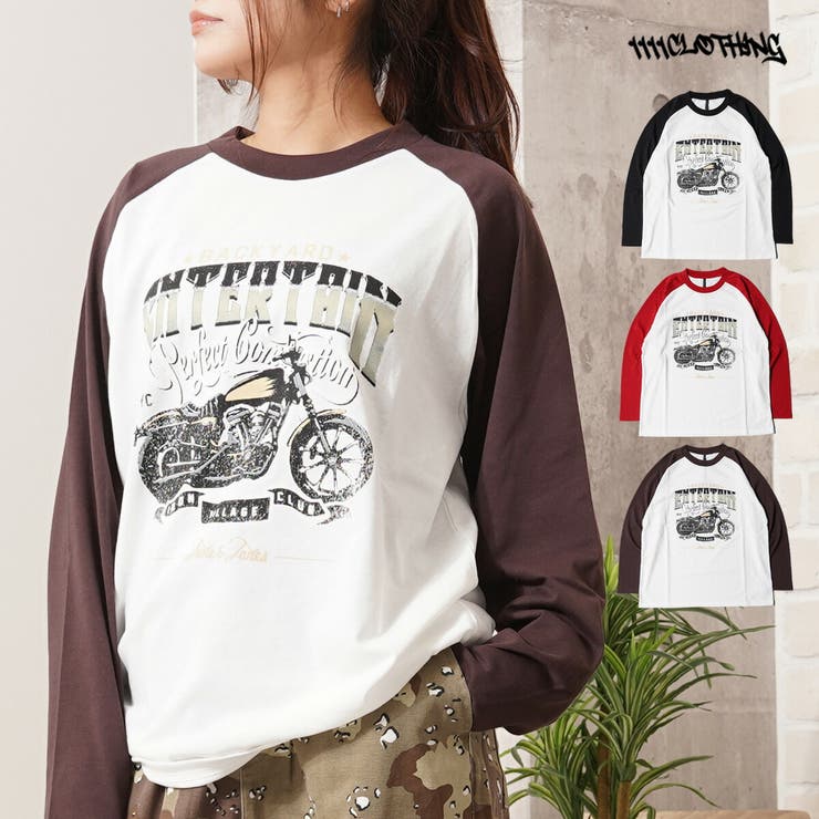 ラグラン ロングスリーブ Ｔシャツ | ONE 4 PREMIUM | 詳細画像1 