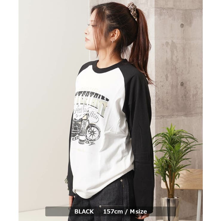 ラグラン ロングスリーブ Ｔシャツ | ONE 4 PREMIUM | 詳細画像6 