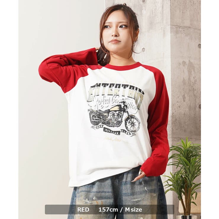 ラグラン ロングスリーブ Ｔシャツ | ONE 4 PREMIUM | 詳細画像9 