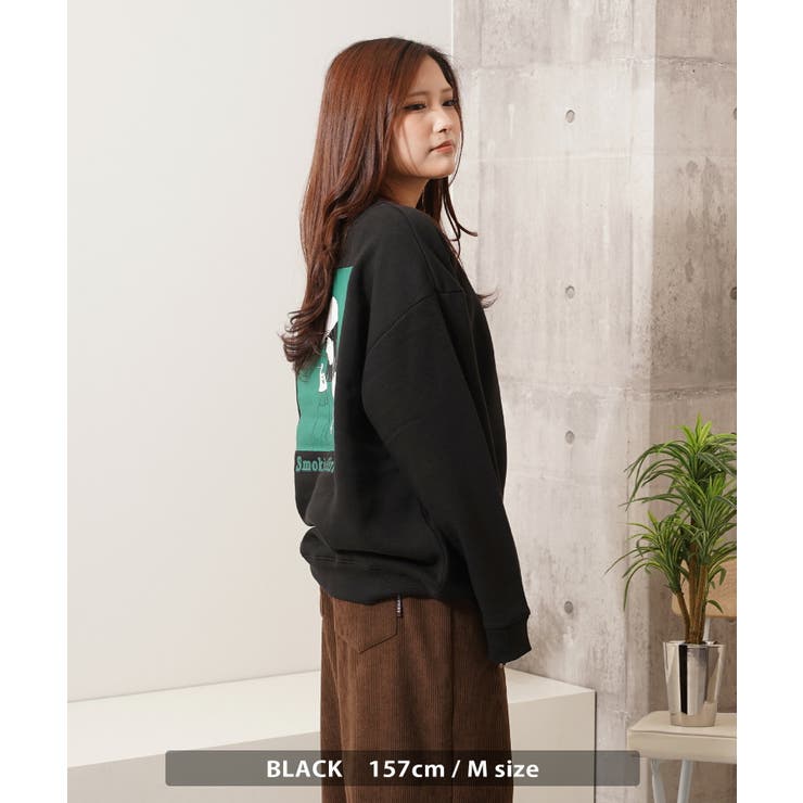 バックプリント スウェット クルーネック | ONE 4 PREMIUM | 詳細画像10 