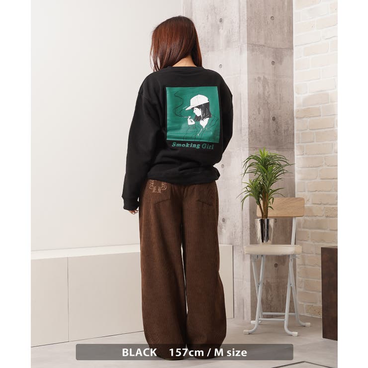 バックプリント スウェット クルーネック | ONE 4 PREMIUM | 詳細画像11 