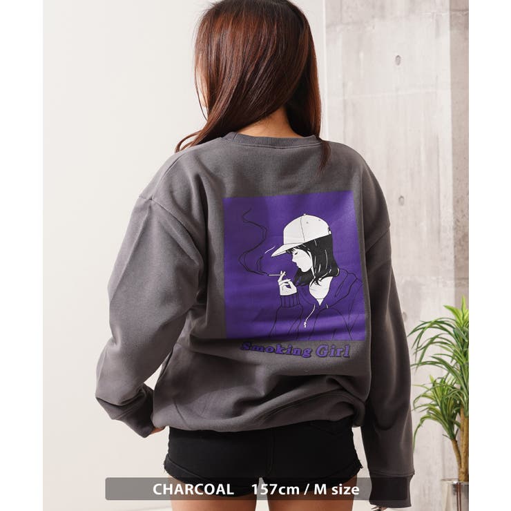 バックプリント スウェット クルーネック | ONE 4 PREMIUM | 詳細画像12 