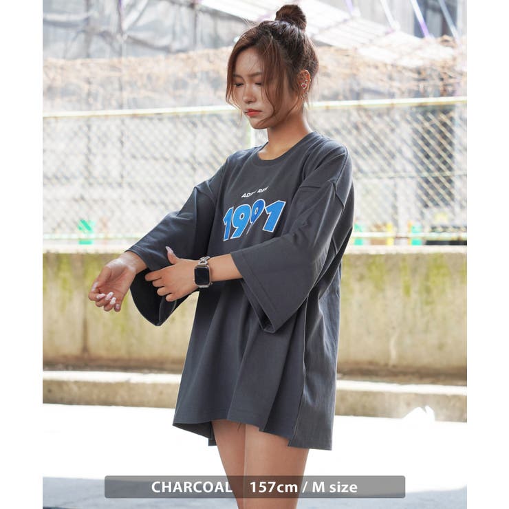 オーバーサイズ Tシャツ レディース[品番：OCGW0003267]｜ONE 4