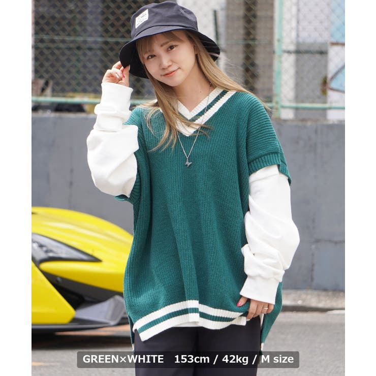 ニットベスト メンズ チルデンニット[品番：OCGW0003025]｜ONE 4 PREMIUM（ワンフォープレミアム  ）のメンズファッション通販｜SHOPLIST（ショップリスト）