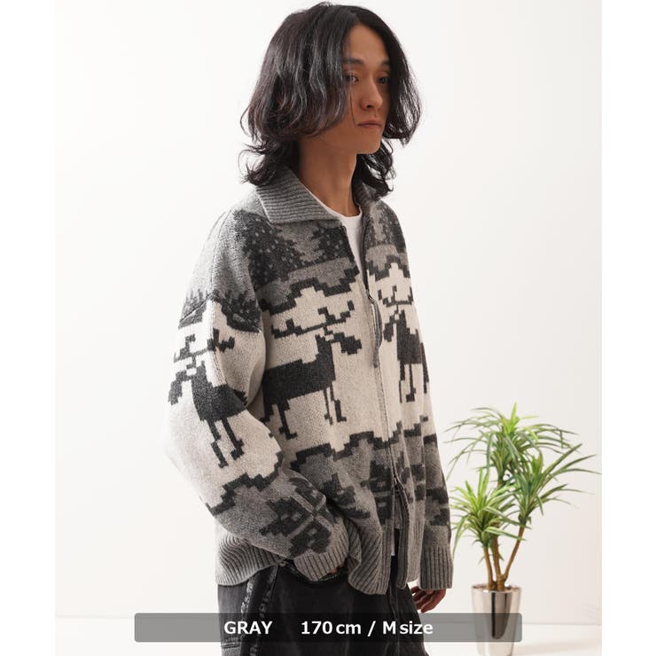 カウチン ニット ダブルジップ | ONE 4 PREMIUM | 詳細画像6 