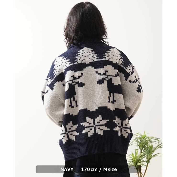 カウチン ニット ダブルジップ | ONE 4 PREMIUM | 詳細画像11 