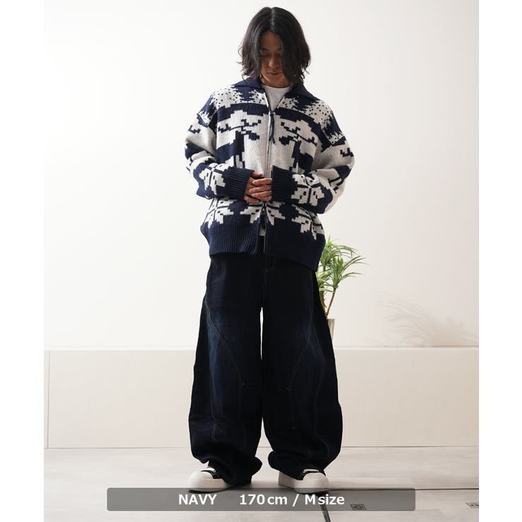 カウチン ニット ダブルジップ | ONE 4 PREMIUM | 詳細画像12 