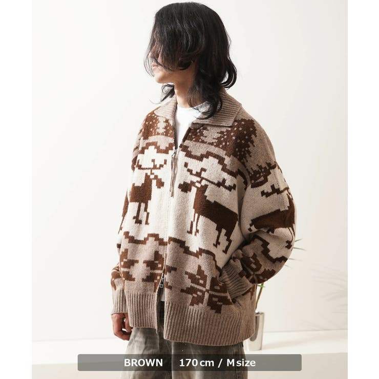 カウチン ニット ダブルジップ | ONE 4 PREMIUM | 詳細画像15 