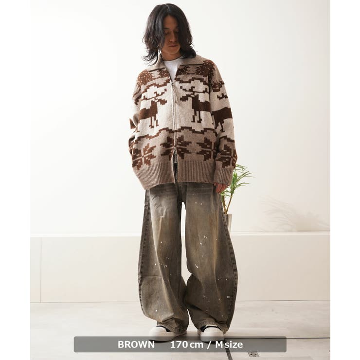 カウチン ニット ダブルジップ | ONE 4 PREMIUM | 詳細画像17 