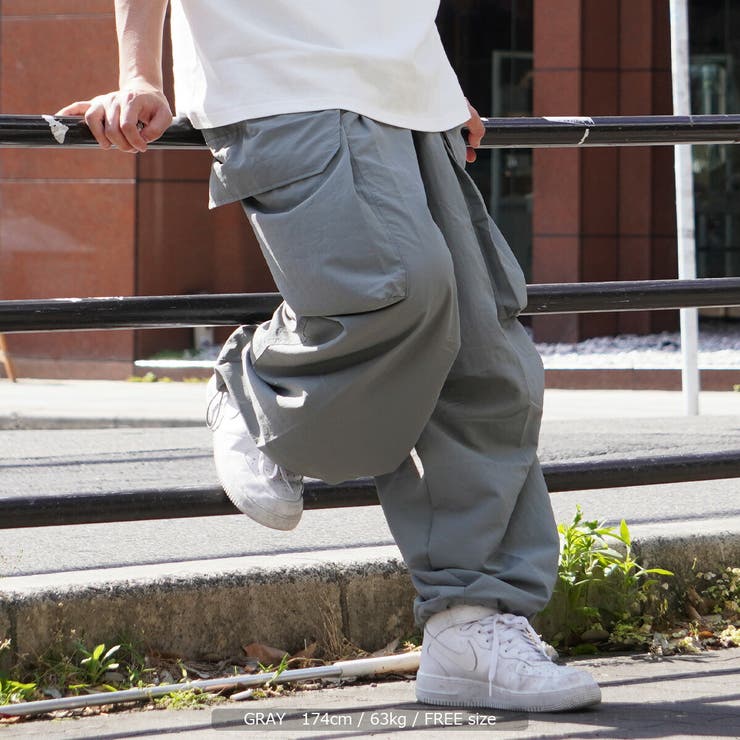 極太 カーゴパンツ バルーンパンツ[品番：OCGW0002640]｜ONE 4