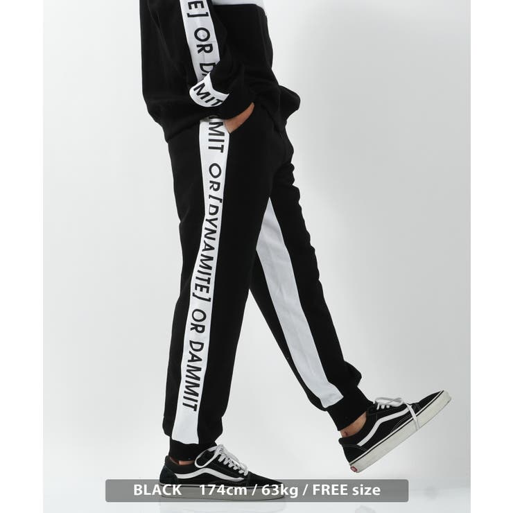 DUALISM W N.Y.C モノグラム トラックパンツ ジャージ 即完売品 DUALISM W N.Y.C モノグラム トラックパンツ ジャージ 即完売品