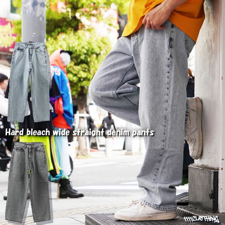 デニムパンツ ワイド メンズ | ONE 4 PREMIUM | 詳細画像1 