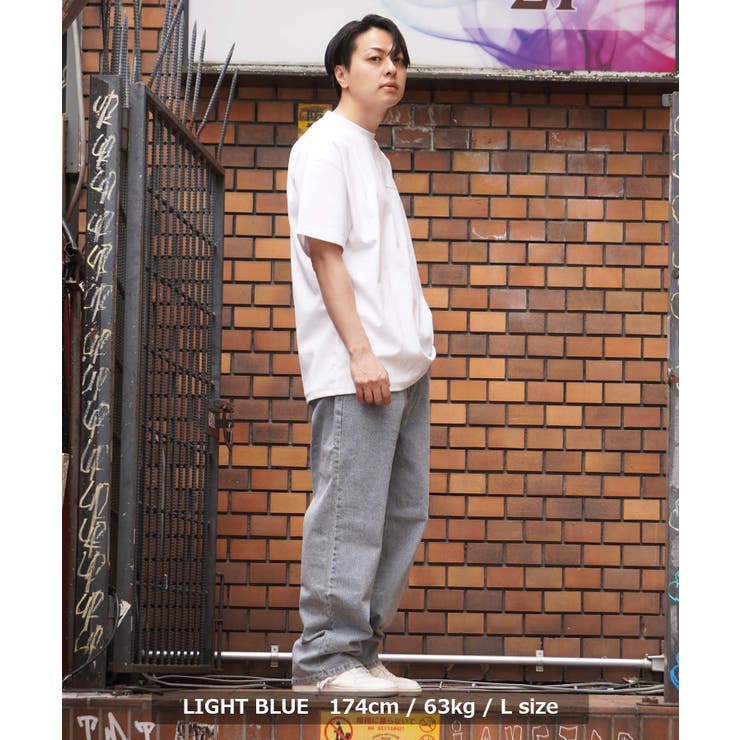 DEEP BLUE】デニムパンツ ストレート メンズ[品番：OCGW0003113]｜ONE