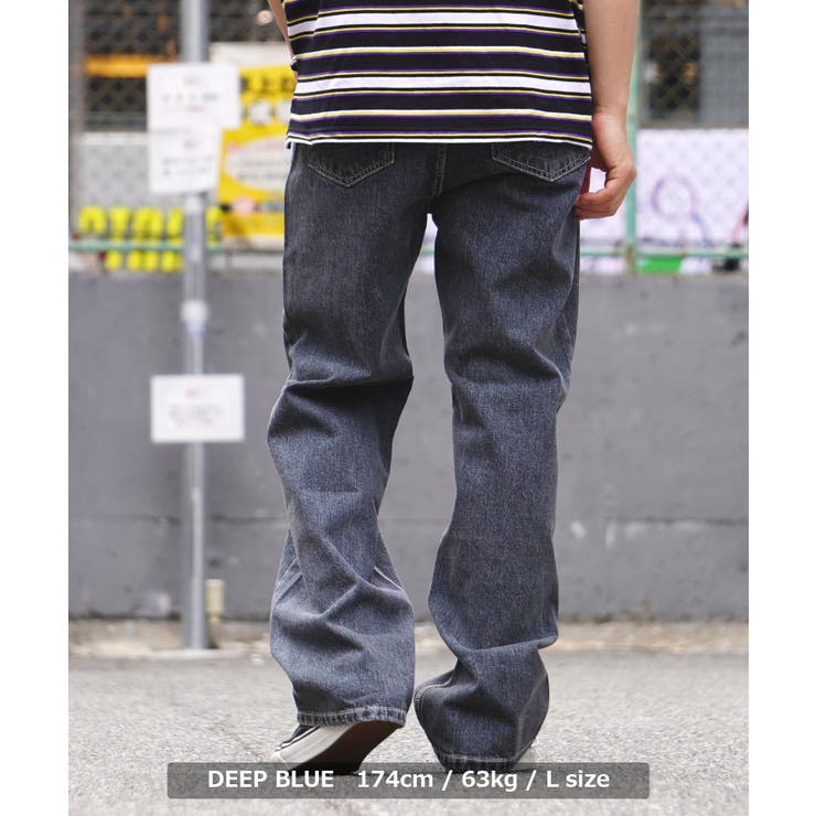 デニムパンツ ストレート メンズ[品番：OCGW0003113]｜ONE 4