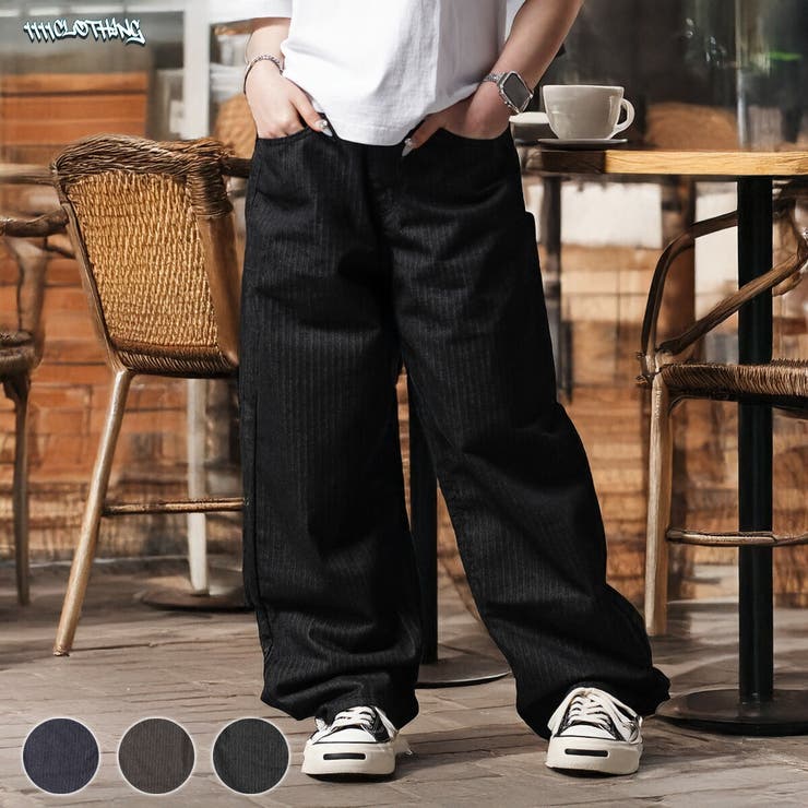 ヘリンボーン パンツ ストレート | ONE 4 PREMIUM | 詳細画像1 