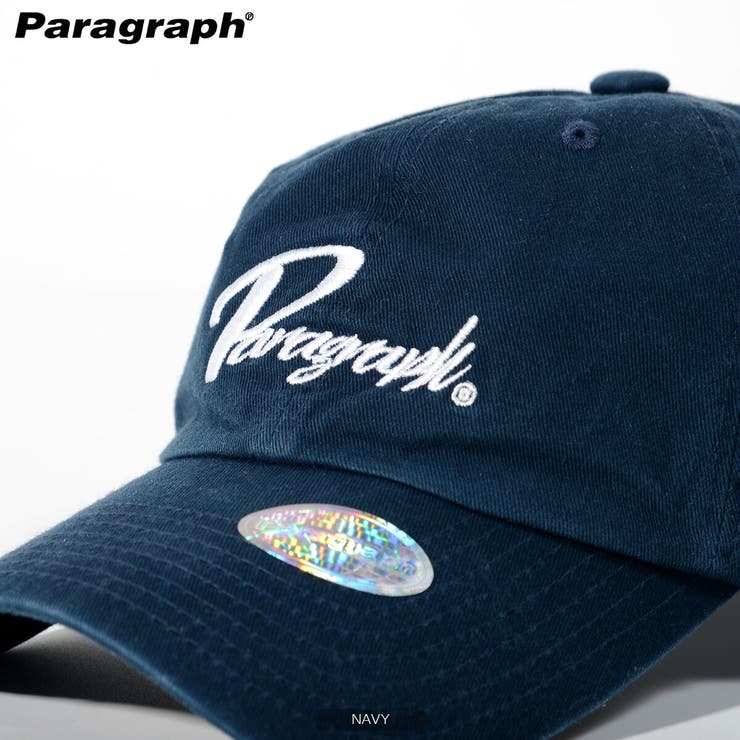 ◇Paragraph パラグラフ ベースボールキャップ◇[品番 ◇Paragraph パラグラフ ベースボールキャップ◇[品番